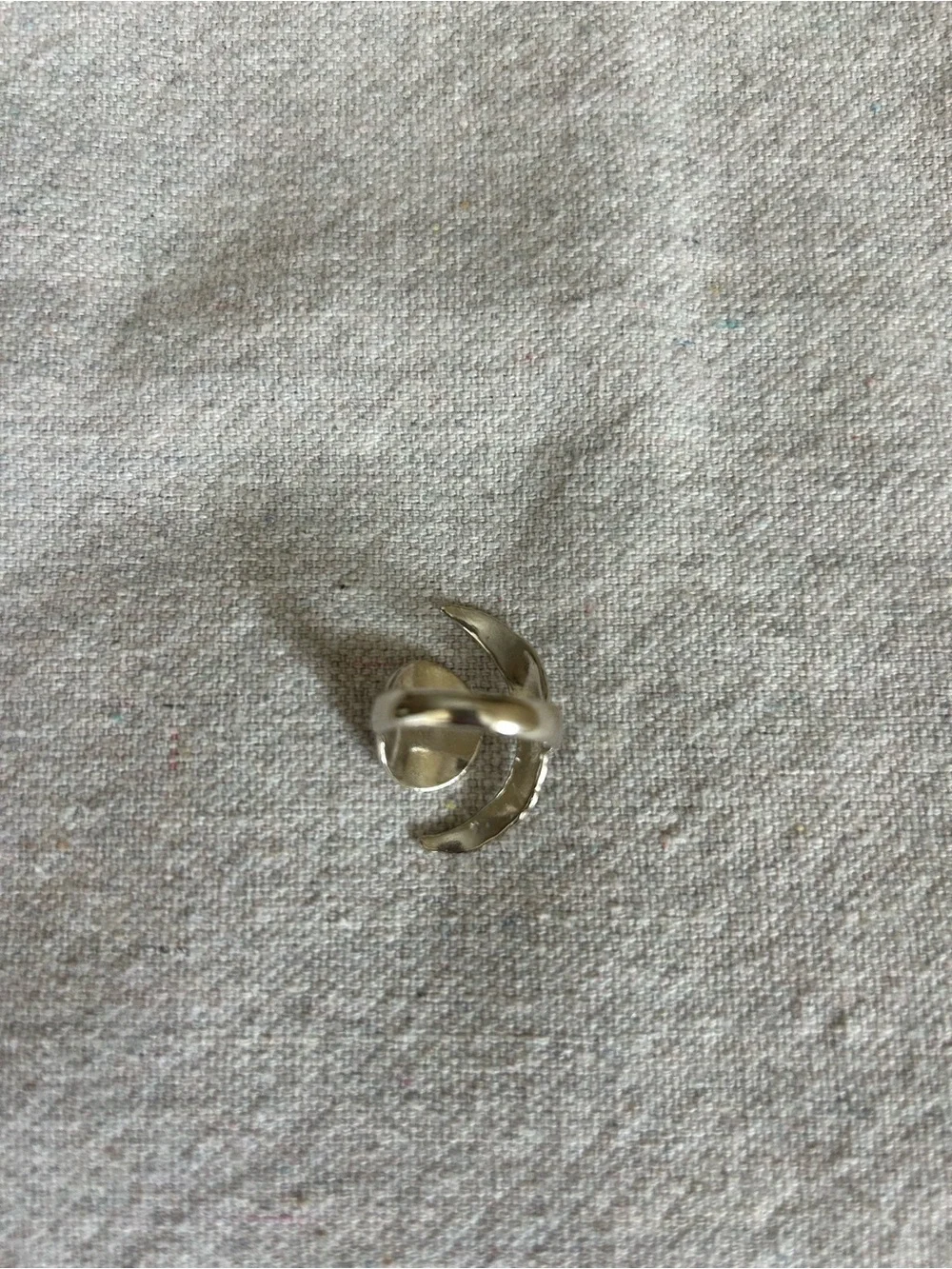 Amanda Hunt Equinox Ring Silver Size 7